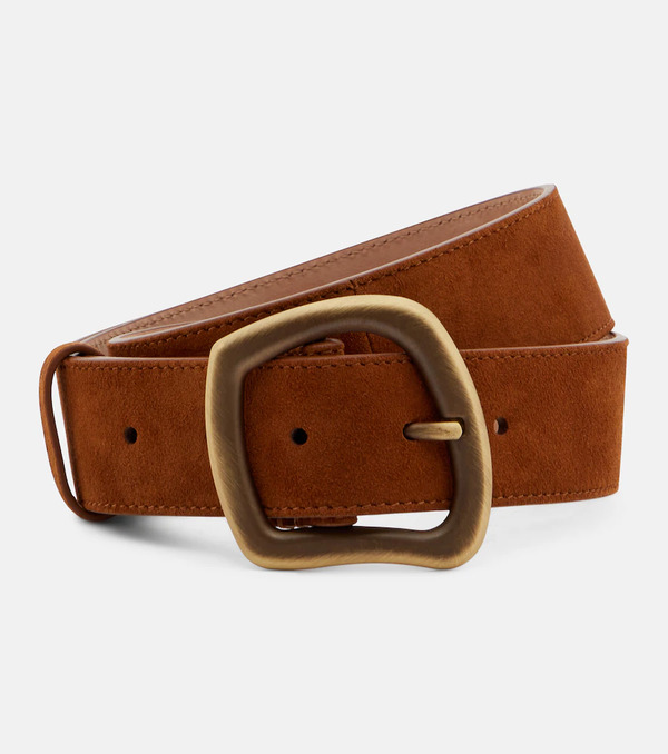  Gabriela Hearst Gabriela Hearst Simone Medium Suede Belt 