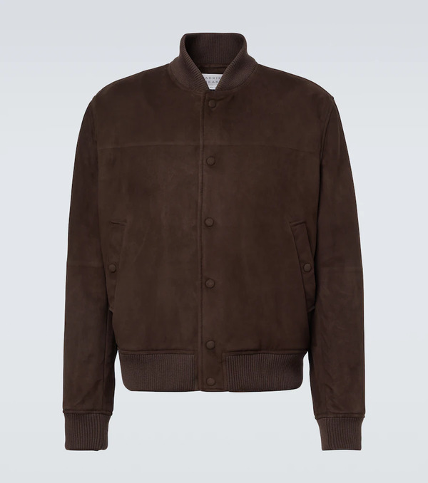  Gabriela Hearst Gabriela Hearst Suede Bomber Jacket 