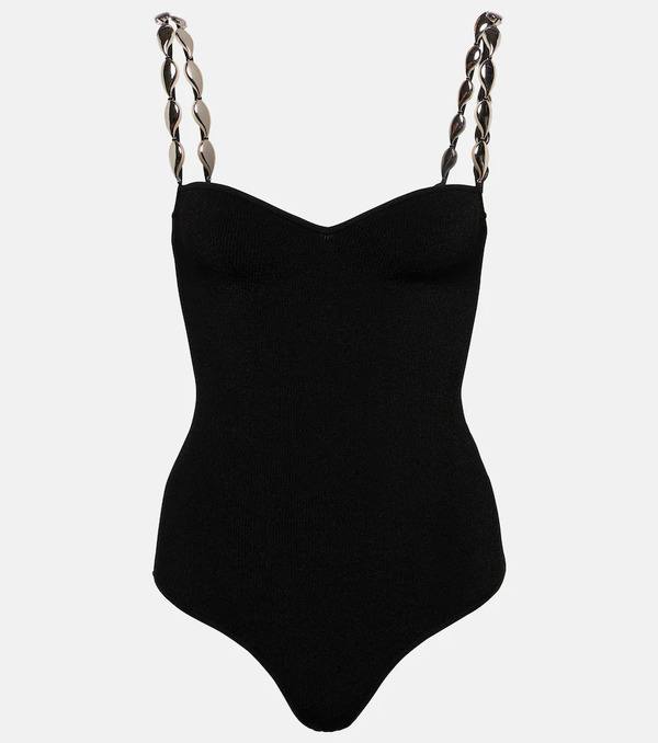 Galvan Galvan Crystal Wave Bodysuit 