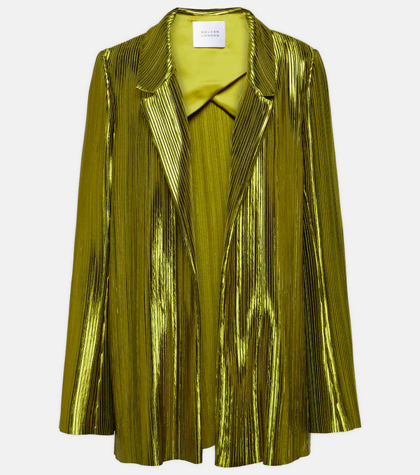  Galvan Galvan Nuage Pleated Blazer 