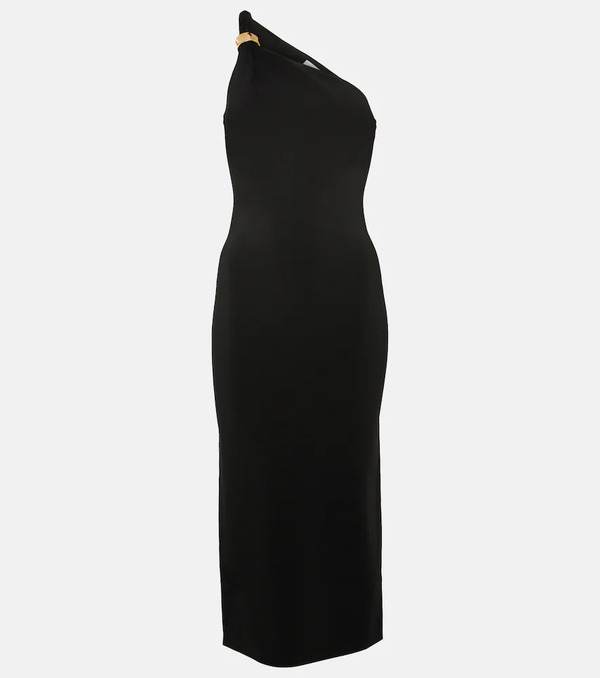  Galvan Galvan One-shoulder Midi Dress 