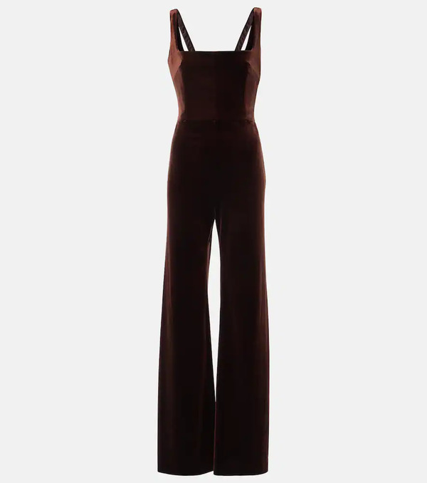  Galvan Galvan Vesper Velvet Jumpsuit 