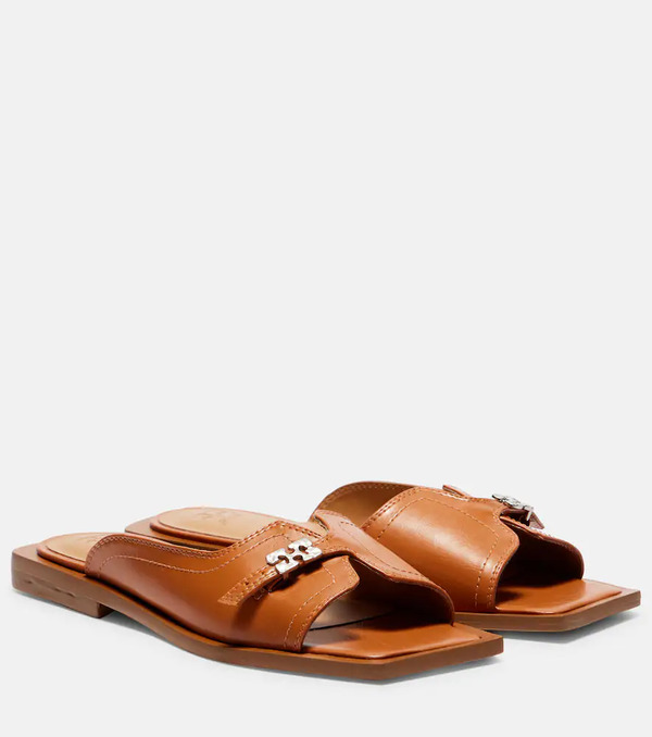  Ganni Ganni Butterfly Slides 