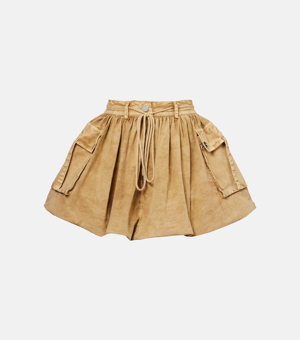  Ganni Ganni Cotton-blend Miniskirt 