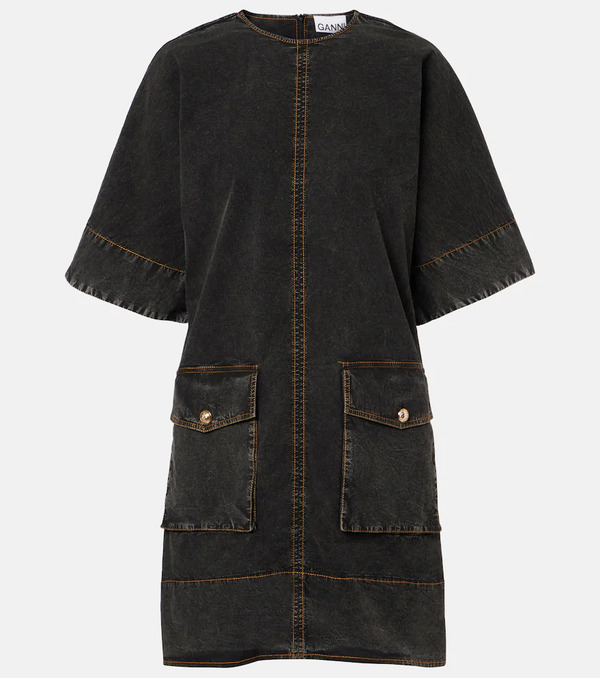  Ganni Ganni Denim Minidress 