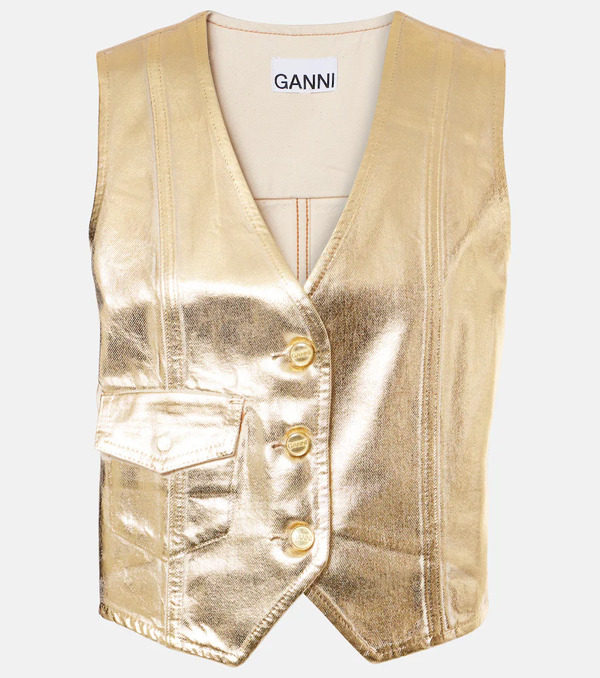  Ganni Ganni Denim Vest 