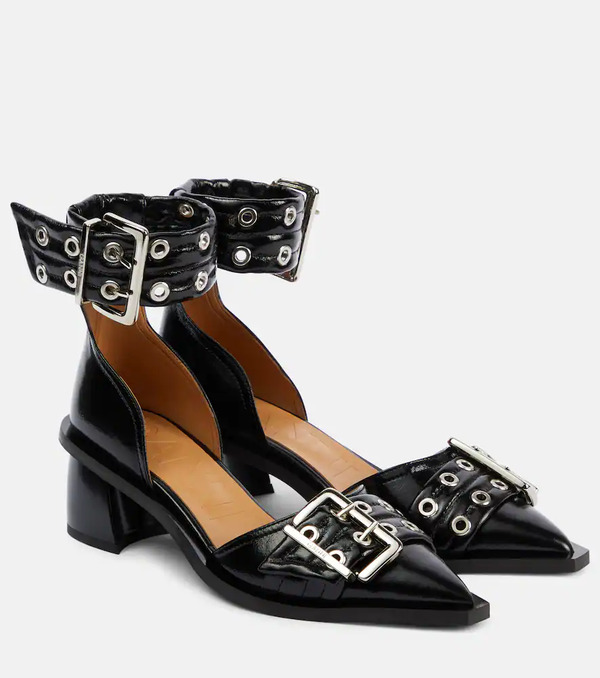  Ganni Ganni Embellished Pumps 