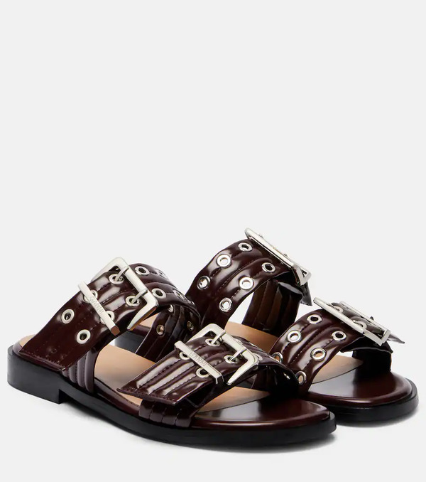  Ganni Ganni Feminine Buckle Sandals 