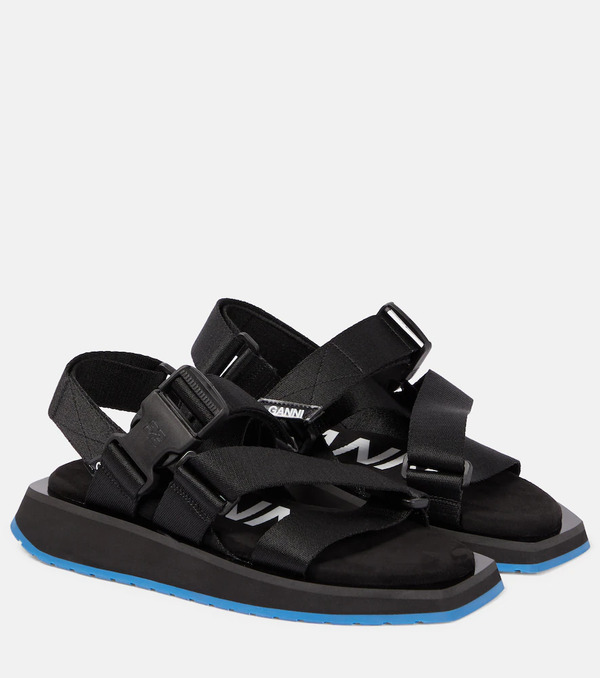  Ganni Ganni Performance Webbing Sandals 
