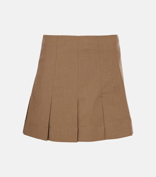  Ganni Ganni Pleated Miniskirt 