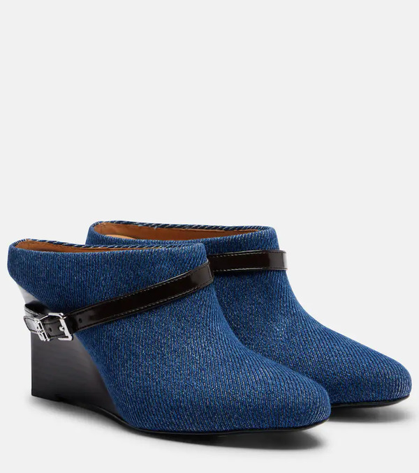  Ganni Ganni Wedge Ankle Boots 
