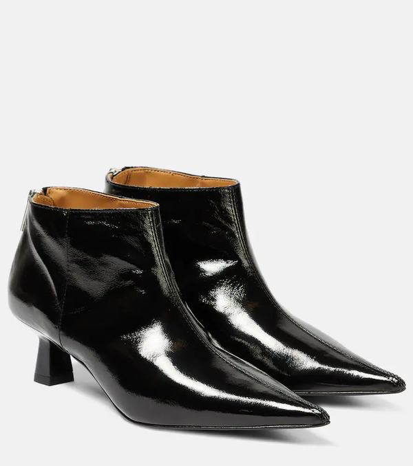  Ganni Ganni Zip-up Ankle Boots 