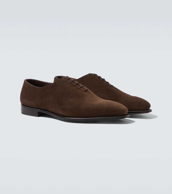  George Cleverley George Cleverley Merlin Suede Loafers 