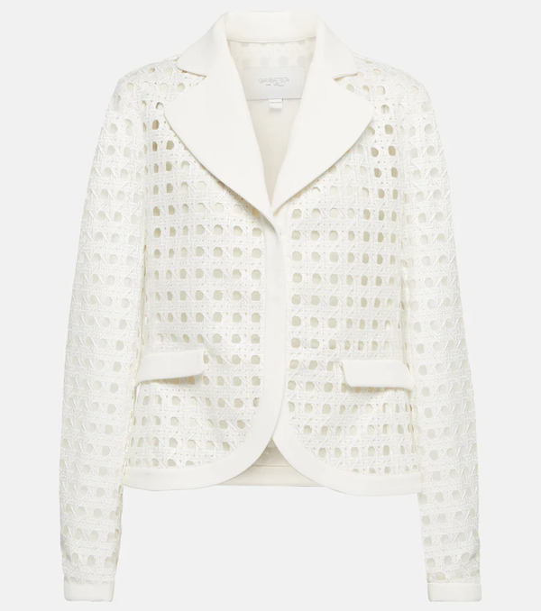  Giambattista Valli Giambattista Valli Macrame Jacket 