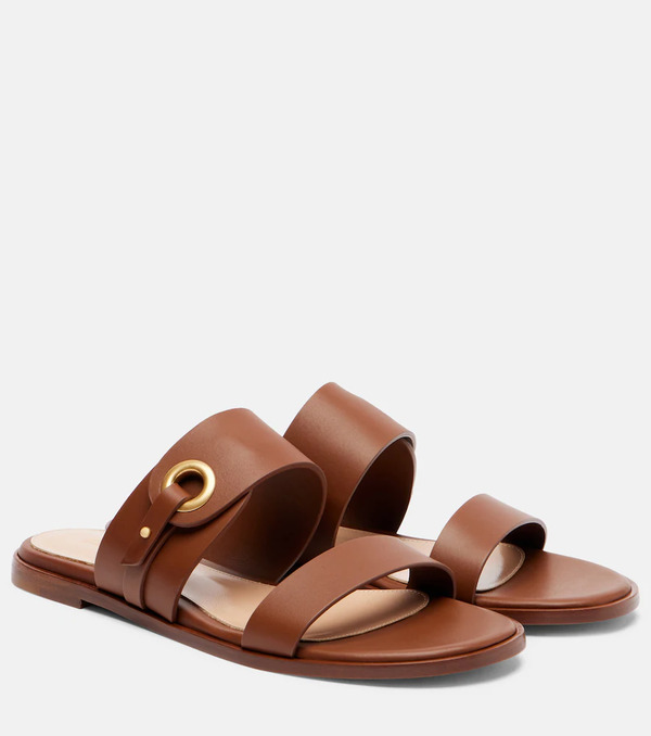  Gianvito Rossi Gianvito Rossi Granada Leather Sandals 