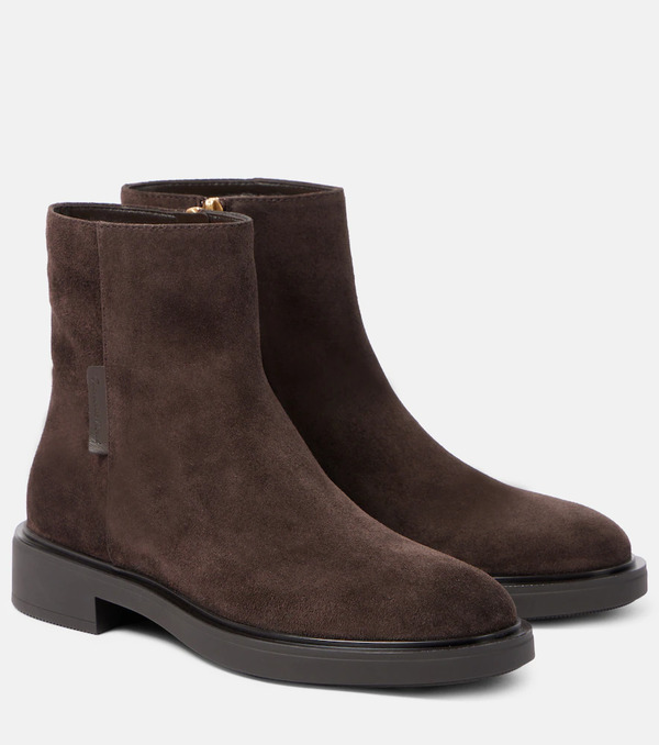  Gianvito Rossi Gianvito Rossi Lexington Suede Ankle Boots 