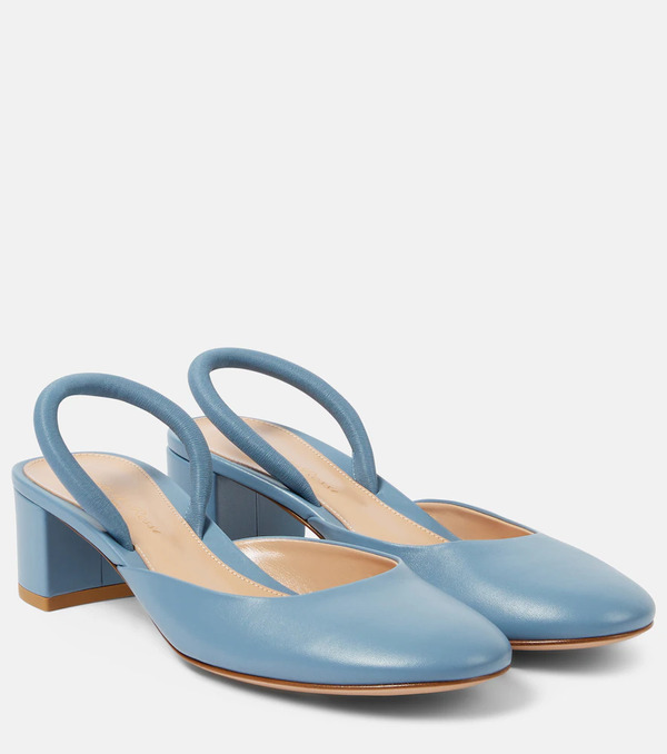  Gianvito Rossi Gianvito Rossi Tivoli Leather Mules 