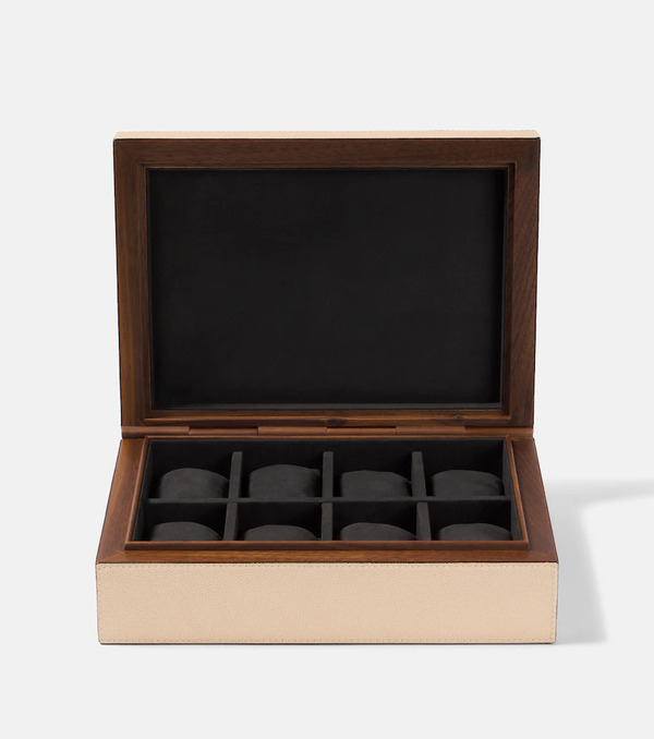  Giobagnara Giobagnara Frank Wood And Leather Watch Box 