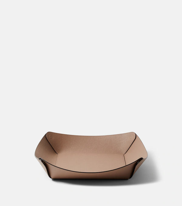  Giobagnara Giobagnara Safran Large Leather Bowl 