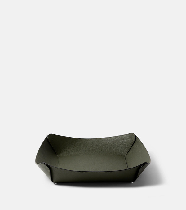  Giobagnara Giobagnara Safran Large Leather Bowl 