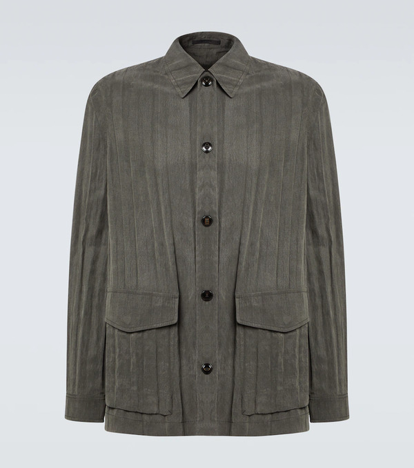  Giorgio Armani Giorgio Armani Canvas Overshirt 