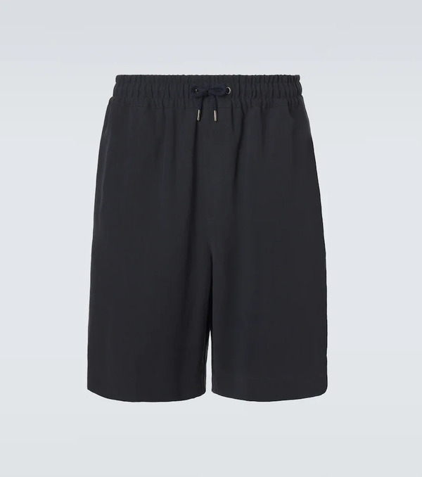  Giorgio Armani Giorgio Armani Linen Canvas Bermuda Shorts 