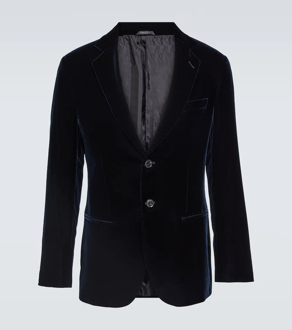  Giorgio Armani Giorgio Armani Velvet Tuxedo Jacket 