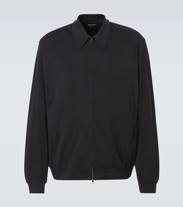  Giorgio Armani Giorgio Armani Zip-up Blouson Jacket 