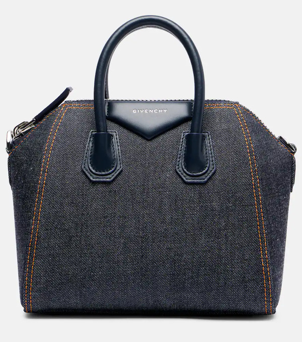  Givenchy Givenchy Antigona Mini Denim Tote Bag 