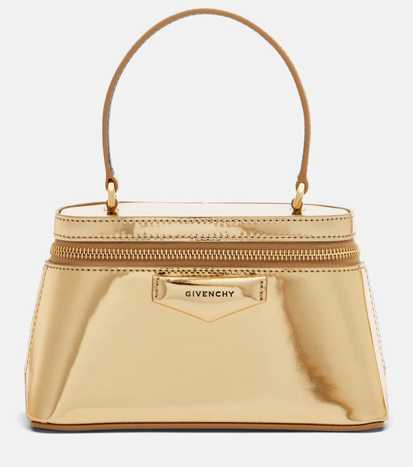  Givenchy Givenchy Antigona Mirrored Leather Vanity Bag 
