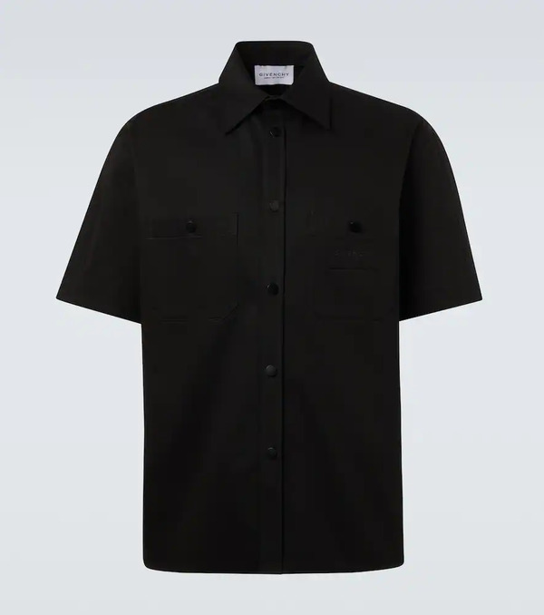  Givenchy Givenchy Cotton Twill Bowling Shirt 