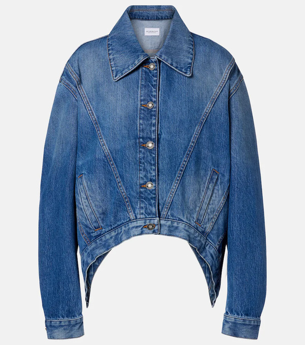  Givenchy Givenchy Deconstructed Oversized Denim Jacket 