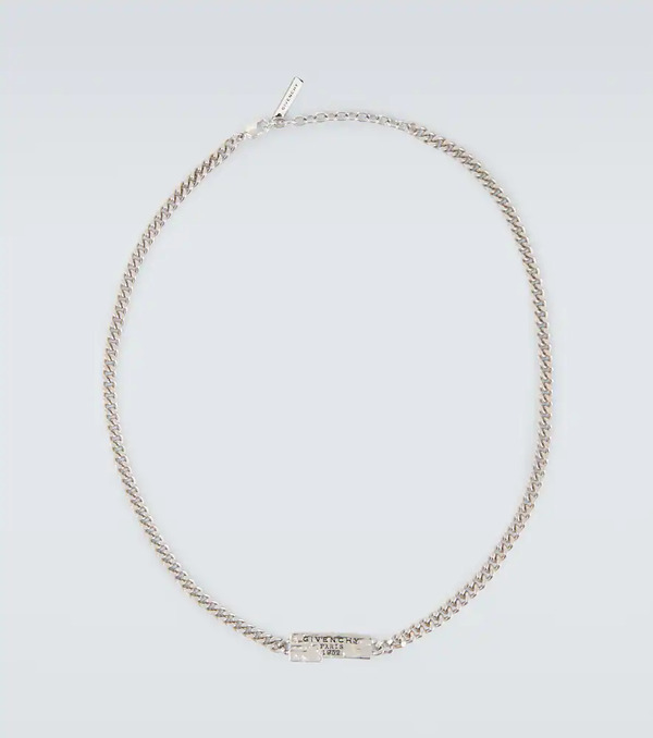  Givenchy Givenchy Enamel Chain Necklace 