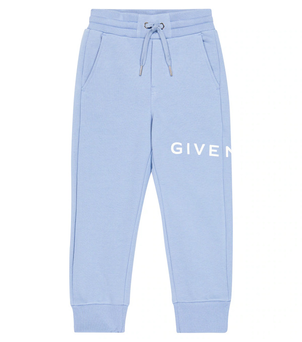  Givenchy Kids Givenchy Kids Logo Cotton-blend Sweatpants 