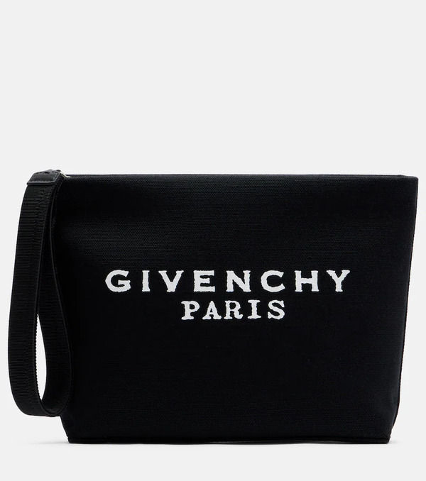  Givenchy Givenchy Logo Canvas Pouch 