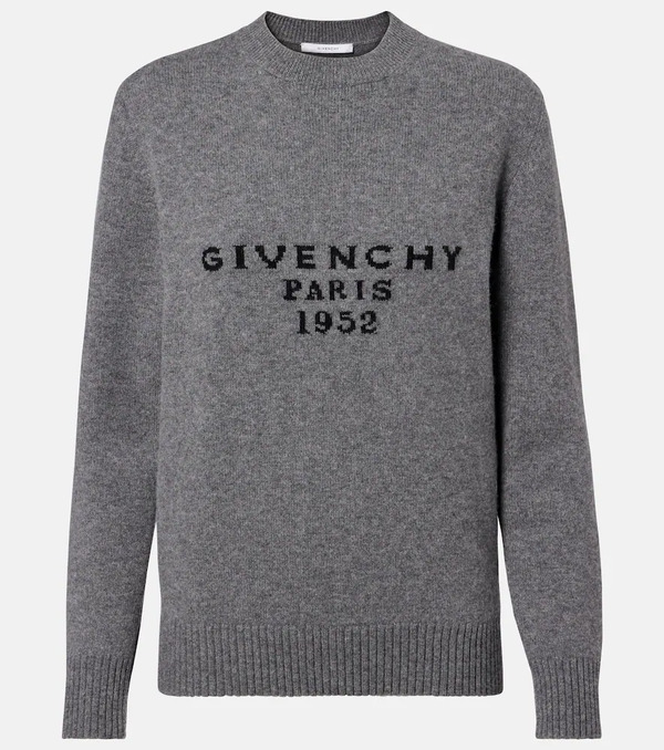  Givenchy Givenchy Logo Wool And Cashmere Sweater 