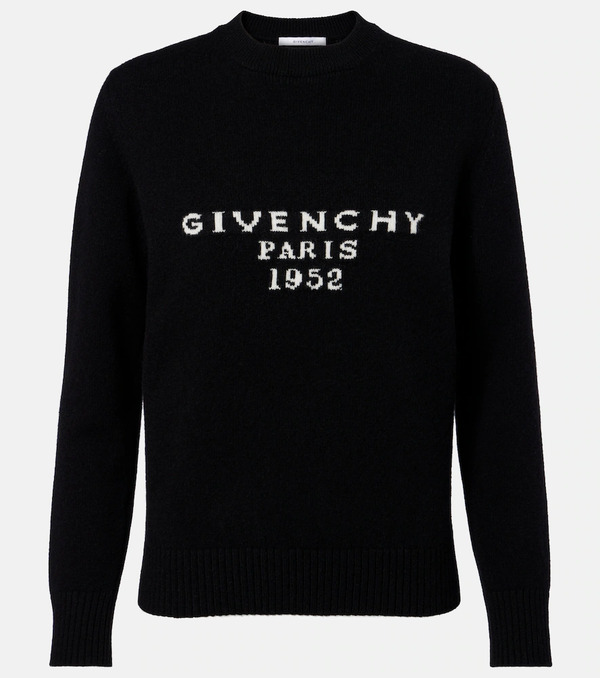  Givenchy Givenchy Logo Wool And Cashmere Sweater 