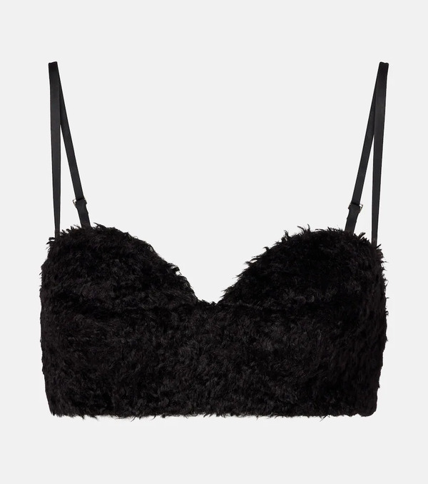  Givenchy Givenchy Mohair-blend Bra Top 