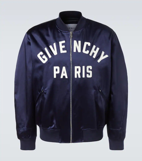  Givenchy Givenchy Givenchy Paris Satin Blouson 
