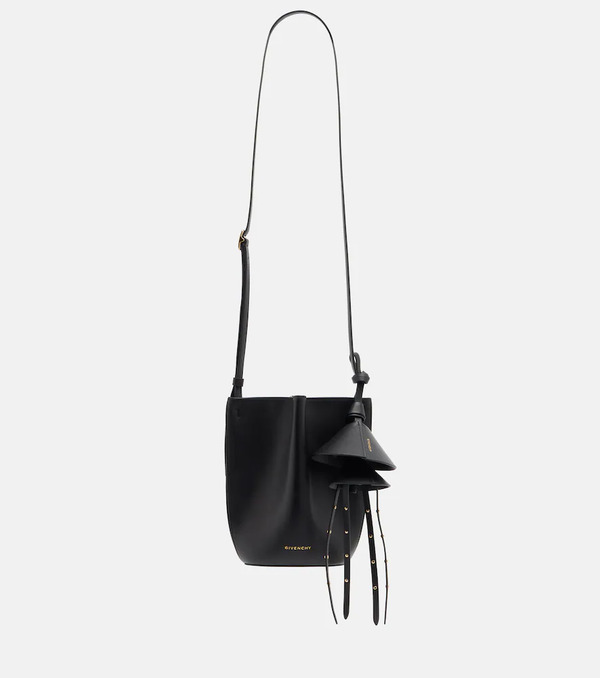  Givenchy Givenchy Snap Mini Leather Bucket Bag 