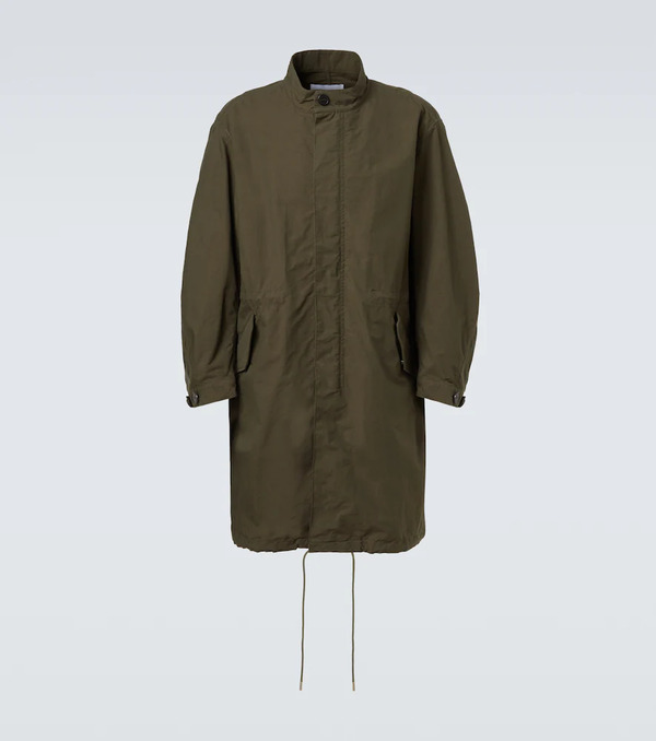 Givenchy Givenchy Givenchy Stamp Cotton-blend Raincoat 