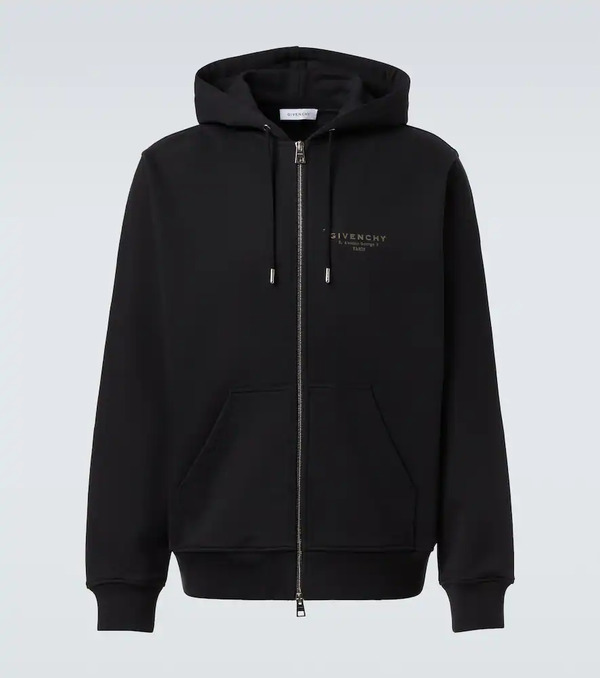  Givenchy Givenchy Givenchy Stamp Cotton Fleece Hoodie 