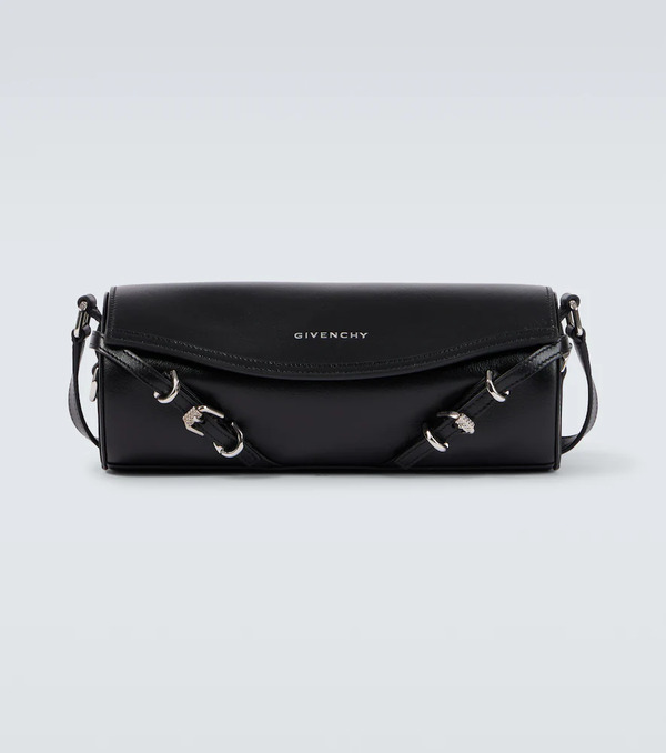  Givenchy Givenchy Voyou Roller Leather Shoulder Bag 