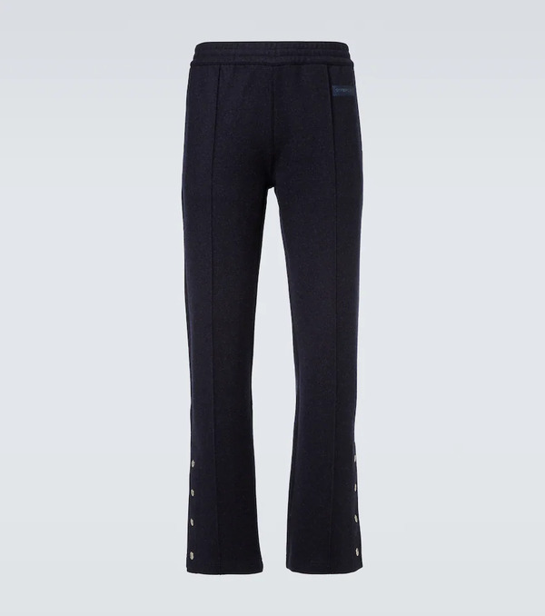  Givenchy Givenchy Wool And Cashmere-blend Pants 