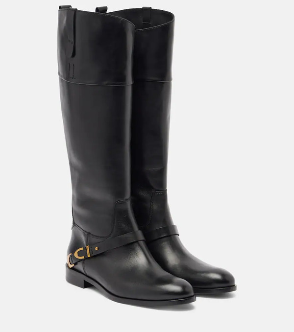  Golden Goose Golden Goose Charlie Leather Knee-high Boots 