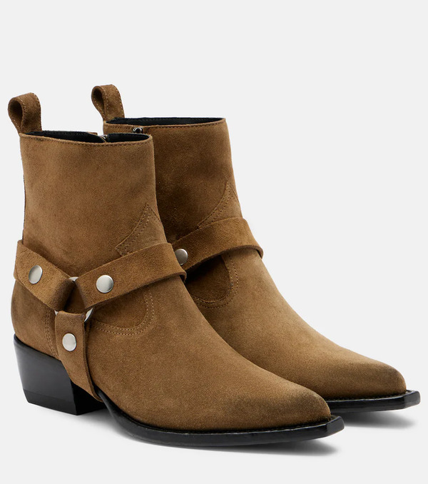  Golden Goose Golden Goose Debbie Low Suede Ankle Boots 