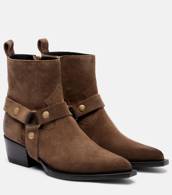  Golden Goose Golden Goose Debbie 45 Suede Ankle Boots 