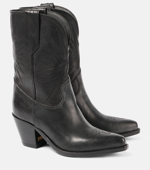  Golden Goose Golden Goose Wish Star Leather Cowboy Boots 