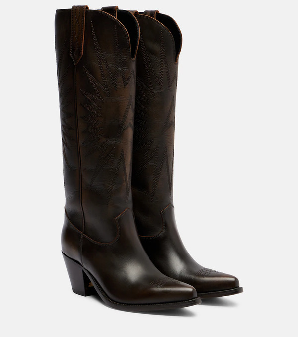  Golden Goose Golden Goose Wish Star Leather Cowboy Boots 