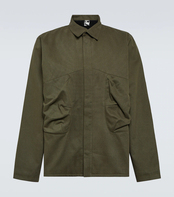  Gr10k Gr10k Rescue Pocket Cotton Overshirt 